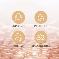 Huile multi-usages à la pivoine, huile essentielle parfumée pour peaux sèches, cuir chevelu, ongles, visage, corps et cheveux, marque privée