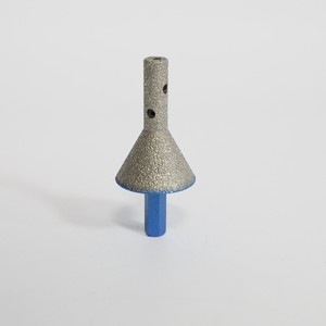 Foret à chanfreiner et à polir pour pierre, tête de meulage conique et en forme de parapluie - Product Image 5