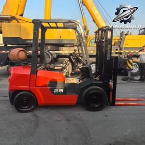 Montacargas TOYOTA FGZN25 de 2.5 toneladas, montacargas usado de Japón, 2.5 toneladas, motor 1DZ-2, máquina usada de segunda mano, montacargas de GLP. - Product Image 2
