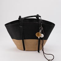 Femmes 2025 nouveau été voyage plage sac fourre-tout grande capacité tressé paille unique sac à bandoulière grand sac