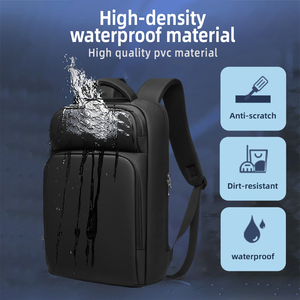 Business Slim <strong>Small</strong> <strong>Backpack</strong> Computer Travel <strong>Backpacks</strong> 15.6 Inch Waterproof <strong>Laptop</strong> Bag for Work Office College <strong>Backpack</strong> for Men - Product Image 6