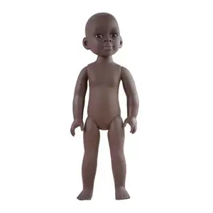 娃娃制造商非洲重生娃娃定制时尚黑色美国女婴娃娃