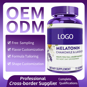 Gomitas de melatonina OEM ODM con extracto de flor de Manzanilla, bálsamo de limón, compatible con el sueño profundo, suplementos de salud para el sueño reparador - Product Image 6