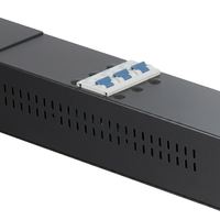 PDU Industrielle Intelligente Triphasée 480V 415V 276V C19 avec Mesure et Commutation, IPDU 32A 63A 12 Prises 22-52kW pour HPC, IA, GPU, Calcul et Surveillance à Distance