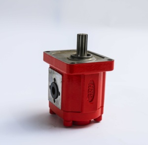 Pompe à engrenages hydraulique rouge pour grue montée sur camion, pompe à huile hydraulique du fabricant, en promotion - Product Image 4