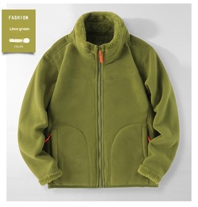 <span class=keywords><strong>Veste</strong></span> <span class=keywords><strong>polaire</strong></span> réversible zippée personnalisable avec logo pour <span class=keywords><strong>femme</strong></span> – <span class=keywords><strong>Veste</strong></span> <span class=keywords><strong>polaire</strong></span> double face style streetwear – Vente en gros - Product Image 1