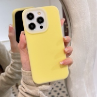 Coques de téléphone portable originales en silicone liquide et PC pour iPhone 15 14 Pro 13, style gelée, coque arrière pour iPhone 17 18 Pro Max