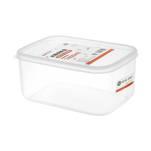 Rectangular Transparent Airtight Food Storage <b>Box</b> Set For Meat With Clip On Lid Solid Color Autumn 2023 C3415 - Product Image 5