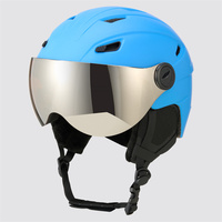 Casque de ski d'hiver OEM unisexe double sport EN1077 coque PC avec technique de moulage pour hommes et femmes adultes lunettes de sports d'hiver