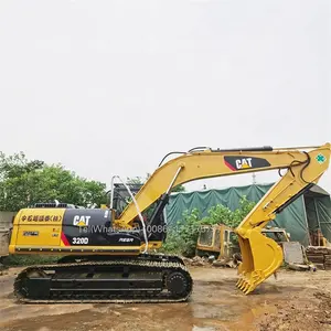 second hand CAT big and large excavator 320D used cat 320D 326D crawler excavator with winch FOR SALE