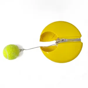定制品牌网球训练器反弹球带线单人网球训练套装设备