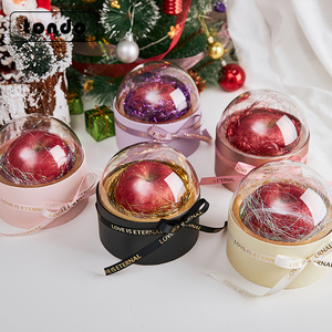 Tondo Clear <strong>Christmas</strong> Custom Candy Gift Box Packaging <strong>Christmas</strong> <strong>Eve</strong> Box for Packaging Paper <strong>Boxes</strong> - Product Image 2