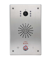 Terminal d'interphone IP DH-X1 de sécurité avec alarme à un clic, protocole SIP, en aluminium moulé sous pression, IA, anti-agression scolaire, station d'appel d'urgence