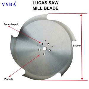 Lame de scie <span class=keywords><strong>circulaire</strong></span> à bois, 5 dents, 600mm, en <span class=keywords><strong>carbure</strong></span> de scie Lucas pour moulin à scie - Product Image 2