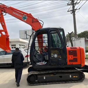 รถขุดไฮดรอลิกตีนตะขาบฮิตาชิ ZX70 ZX75 ZX120 ZX200 มือสอง รุ่นดั้งเดิม เหมาะสำหรับงานก่อสร้าง รถขุดขนาดเล็กฮิตาชิ ZX70-5A มือสอง - Product Image 6