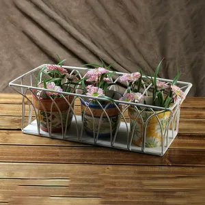 Soporte de maceta para balcón, estante de barandilla para Patio, macetas para plantas, ventanas decorativas, maceta de cerámica