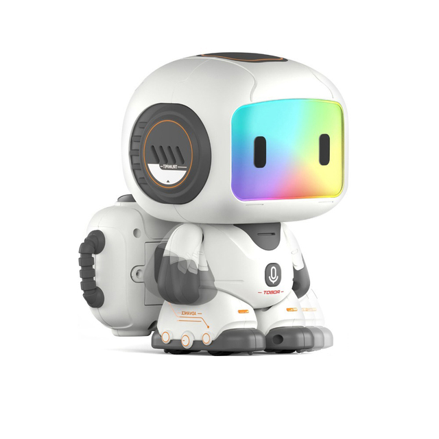 MILI 2.4GHz Wireless Programming Intelligent Remote-controlled Robot Mechanical Walking Dancing Musical Robot with Color Light
