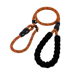 反射ショックプルーフ犬用リーシュソフトハンドル & 一体型襟付き調整可能ファッションPロープすべてのサイズ犬 & 猫ウォーキング - Product Image 6