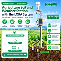 Anémomètre numérique OEM pour l'agriculture, capteur automatique de vitesse et de direction du vent à ultrasons RS485, stations météorologiques à vendre