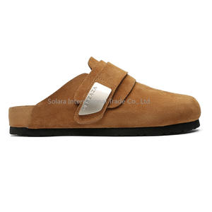 Women's Men Closed-toe Flat <b>Slipper</b> Slip on Comfortable Birken Fur Causal Clogs Mules Outdoor Summer Soft - Product Image 5