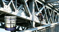 Peinture acrylique alkyde de qualité industrielle, couche de finition anti-décoloration à bonne adhérence pour la protection générale des métaux industriels