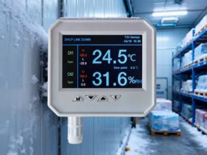 तापमान और आर्द्रता सेंसर वाईफाई के माध्यम से कनेक्ट कर सकते हैं, जो कारखानों और डेटा केंद्रों के लिए उपयुक्त है - Product Image 2