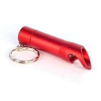 2025 cadeaux promotionnels nouveaux Gadgets Portable torche lumière ouvre-bouteille porte-clés LED lampe de poche porte-clés