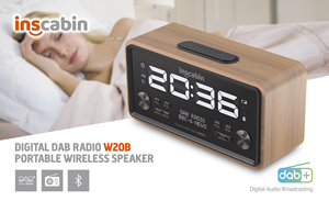 Prêt à expédier W20B DAB/DAB + FM <span class=keywords><strong>Radio</strong></span>-réveil numérique avec grand écran/BT, <span class=keywords><strong>beau</strong></span> design pour chambre cuisine bureau - Product Image 2