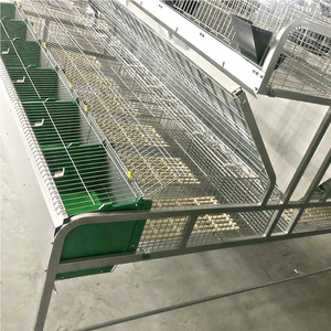 पशु फार्म उपकरण प्रजनन पिंजरे यूरोपीय शैली औद्योगिक मांस खरगोश पिंजरे - Product Image 5