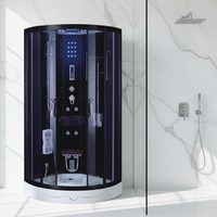 Cabine de douche vapeur japonaise pour 2 personnes, cabine de douche hammam, cabine de douche vapeur fermée pour hôtel
