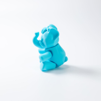 Soporte para Teléfono Móvil con Diseño de Elefante de Red 22, Modelo de Juguete Impreso en 3D, ABS/PC, Compatible con Prototipado Rápido de Mecanizado, para Escritorio