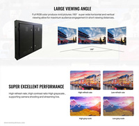 Top fixe installer P5 Led écran extérieur fer Cabinet Led affichage panneau étanche Hd publicité Led écran 960x960mm