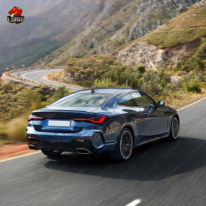 Difusor trasero negro brillante para <span class=keywords><strong>BMW</strong></span> 4 Series G22 G23 2020-2024 Material ABS <span class=keywords><strong>M440</strong></span> estilo parachoques trasero difusor con cola de escape - Product Image 2