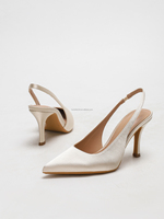 Chaussures de luxe personnalisées pour femmes, sandales à talons élégantes et tendance, sandales à bout pointu de haute qualité à talons fins