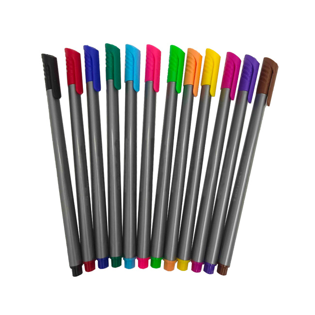 Set Di 12 Matite Colorate Metallizzate Per Adulti E Artisti - Colori Lucenti E Brillanti Per Disegno, Schizzi E Libri Da Colorare - 2