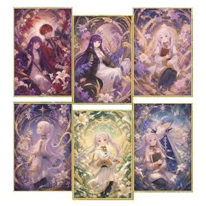 Xingyue Creative Frieren Beyond Journey's End Série Dawn Moon Plaques d'art de collection Héro de l'anime <span class=keywords><strong>Himme</strong></span> Frieren Cartes à collectionner - Product Image 1