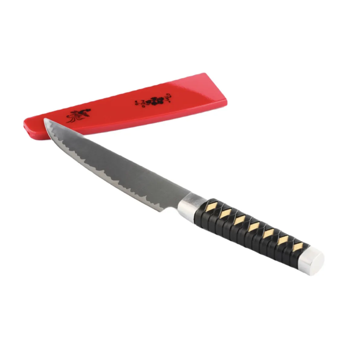 Japanese outdoor situations barbecue vegetables fruit small knife