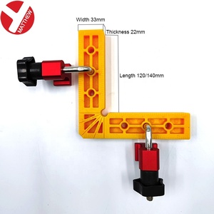 플라스틱 직각 클램프 코너 클립 90 도 위치 사각형 목공 도구 나무 캐비닛 - Product Image 3