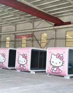 บ้านสำเร็จรูปเหล็กพับได้ RIGANG น้ำหนักเบา ขนาด 20 ฟุต 40 ฟุต แบบขยายได้ ใช้เป็นตู้คอนเทนเนอร์ขนส่งสินค้า 1/2 ห้องนอน ผนังแบบแซนวิช - Product Image 6