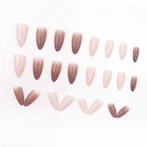 <span class=keywords><strong>Faux</strong></span> <span class=keywords><strong>ongles</strong></span> courts en amande pour femmes, 24 pièces/ensemble, <span class=keywords><strong>faux</strong></span> <span class=keywords><strong>ongles</strong></span> à presser, paillettes dorées, <span class=keywords><strong>faux</strong></span> <span class=keywords><strong>ongles</strong></span> - Product Image 3