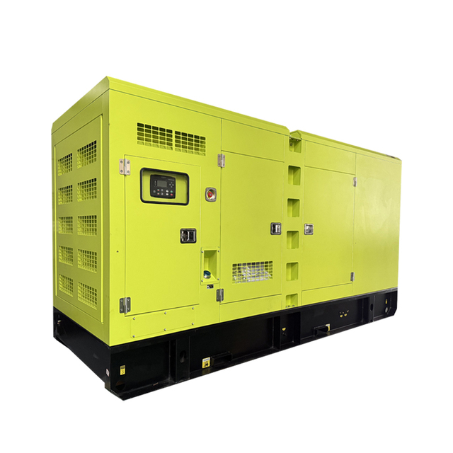 2025 New Arrival Fully Automatic 300KW Diesel Generator 3-Phase Soundproof 60Hz Dynamo ATS Black Start Silent Design Black Color