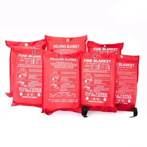 Fire Blanket By Factory Factory Direct Sale Homes Emergency Fireproof Blanket Big Car Fire Blanket