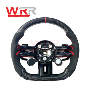 Volant en fibre de carbone pour Mercedes Gla X156 W205 W206 W176 W212 W204 W213 W219 W222 E63 G63 Gt63 3/4 branches - Product Image 1