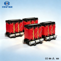 Transformateur isolé à résine de type sec SCB11 triphasé 6KV 35KV 50Hz à enroulement en cuivre, dispositif de distribution électrique