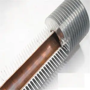 ASTM A 179 挤压双金属翅片管，用于冷却器或干燥机或热交换部件或散热器