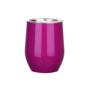 Verre à vin isotherme en acier inoxydable 304 de qualité supérieure, 12 oz, cadeau fête des Mères pour fête au bord de la piscine, patio ASM09 - Product Image 4