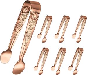 ที่คีบน้ำตาลสแตนเลสขนาดเล็ก ที่คีบน้ำแข็งสแตนเลส - Product Image 1