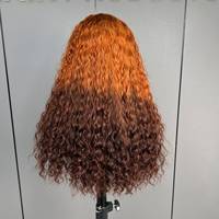 SDD Perruque Frontale Lace Pixie Bouclée Naturelle Cheveux Humains Bruts Vietnamiens HD Sans Colle Pour Femmes Noires