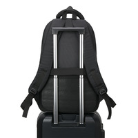 Tas Selempang Laptop Bisnis Perjalanan Bisnis Bahan Polyester Ransel Mahasiswa Pria Kuliah dengan Tas Laptop Usb