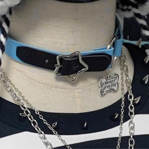 Collar de cadena de huesos exclusivo transfronterizo, original, estilo subcultura, puro y sexy, nicho, versátil, punk, oscuro, para chica atrevida. - Product Image 3